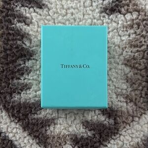 Empty Tiffany & Co. Blue Box